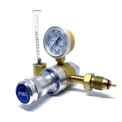 PMC Argon 'Gas Saver' Multistage Regulator (with Flowmeter) - 350ANSHF3050G