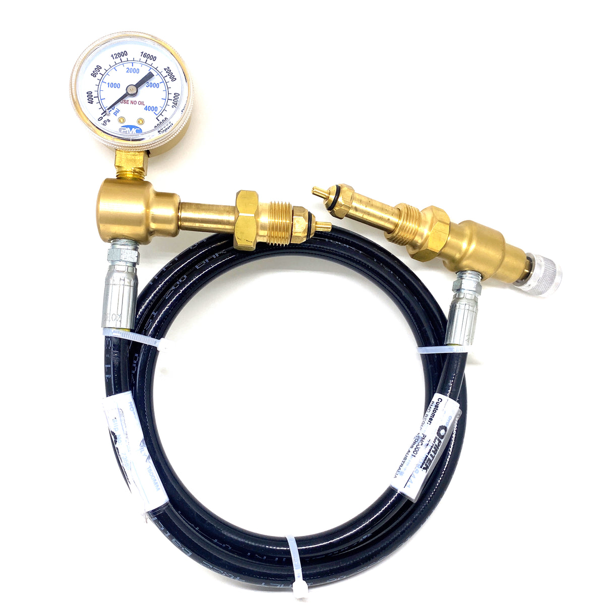 PMC Gas Cylinder Decanting Hose Set – PMC Gas Control