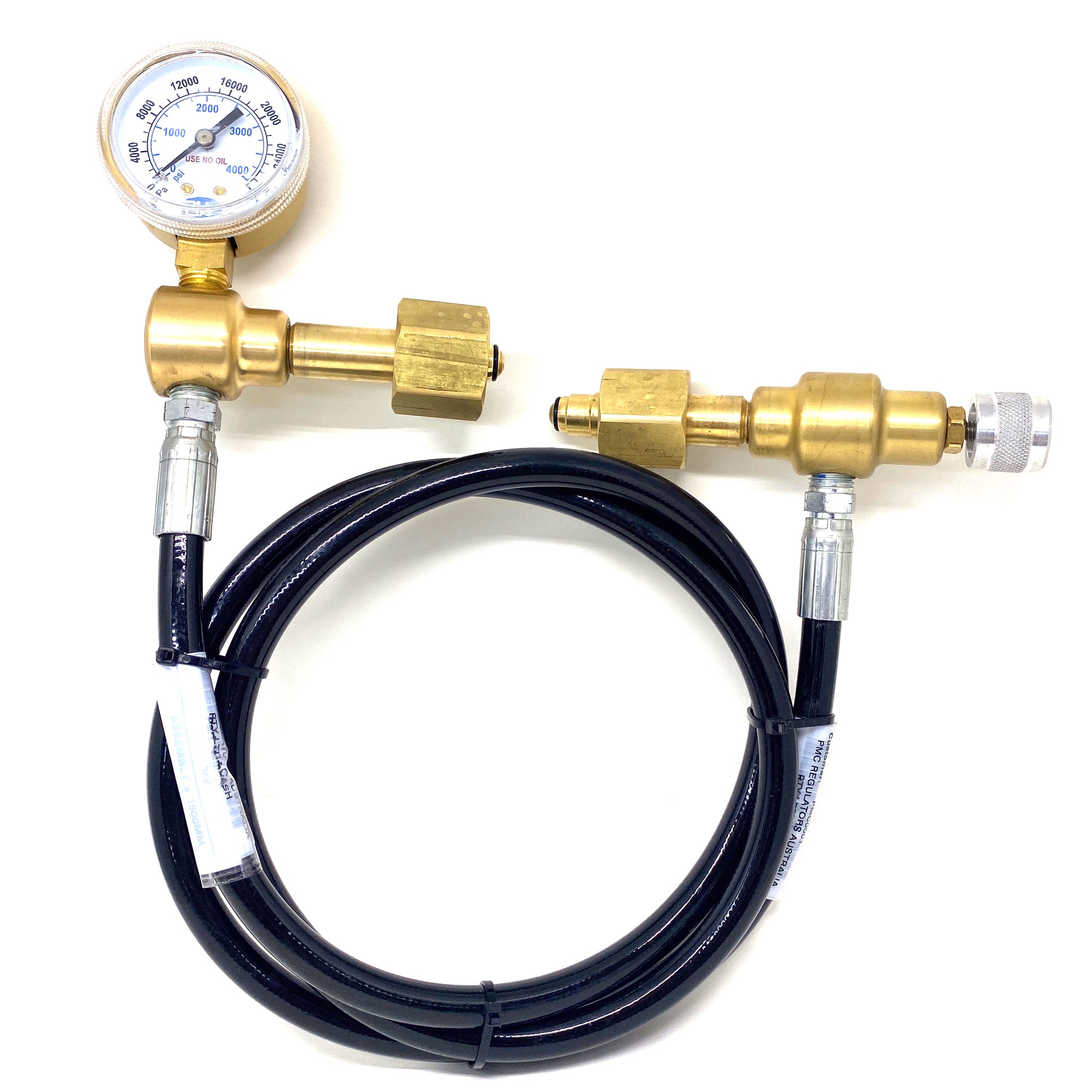 PMC Gas Cylinder Decanting Hose Set – PMC Gas Control