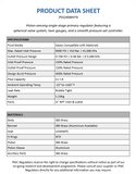 PMC Nitrogen Gas Regulator (Piston Sensing) - PSS200NTN